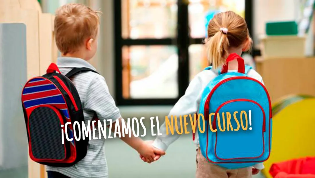 Comienzo del nuevo curso en una escuela infantil